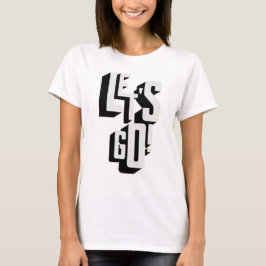 Vrouwen laten gaan t-shirt