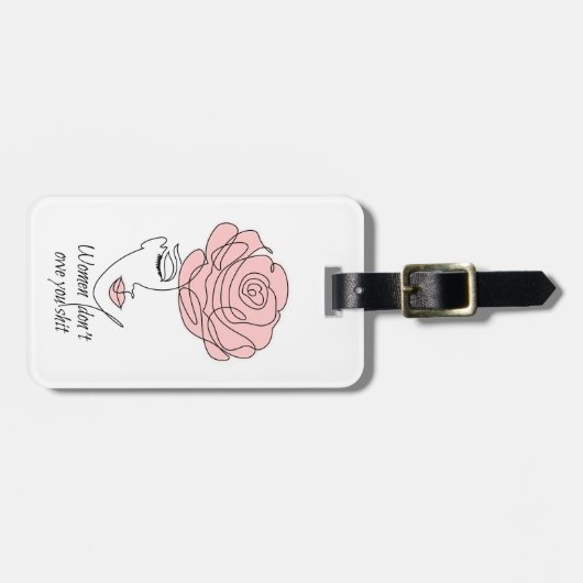 Vrouwen laten je geen Bagagelabel verliezen (Voorkant horizontaal)