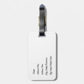 Vrouwen laten je geen Bagagelabel verliezen (Achterkant verticaal)