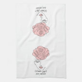 Vrouwen laten je keukenhanddoek niet los (Verticaal)