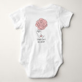 Vrouwen laten je niet Baby Bodysuit (Achterkant)