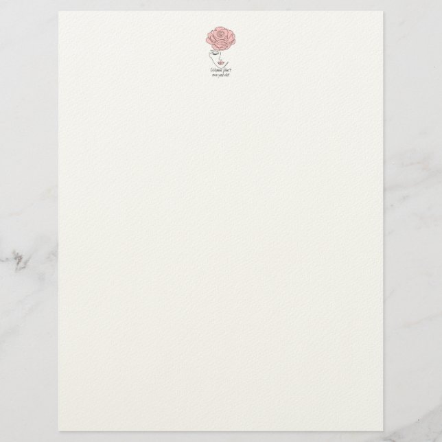 Vrouwen laten je niet in de steek briefhoofd (Voorkant)