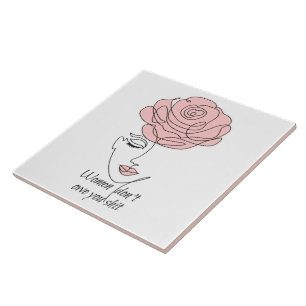 Vrouwen laten je niet Tegels Tegeltje