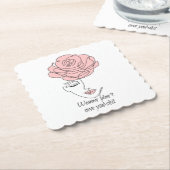 Vrouwen laten je Onderzetters niet in de steek (Gebogen)