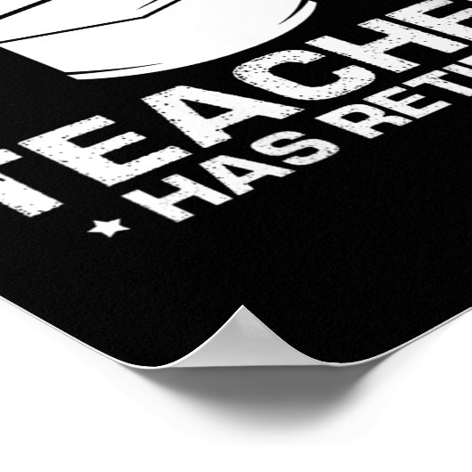 Vrouwen Legendarische Mentor Onderwijs Pensioen Hu Poster (Hoek)