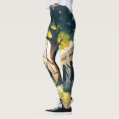 vrouwen legging bedekte kinderdromen (Links)