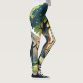 vrouwen legging bedekte kinderdromen (Rechts)