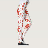 Vrouwen Leggings Bloemenpatroon (Rechts)