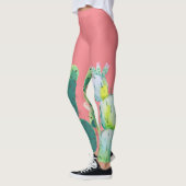 Vrouwen Leggings Bohemian Cactus Succulents Desser (Links)