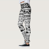 Vrouwen Leggings Boho Buffalo Tribal Pattern Bohem (Links)