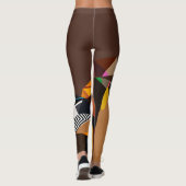 Vrouwen leggings Funky leggings Art to draag (Achterkant)