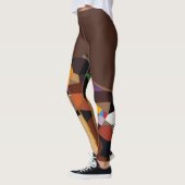 Vrouwen leggings Funky leggings Art to draag (Links)