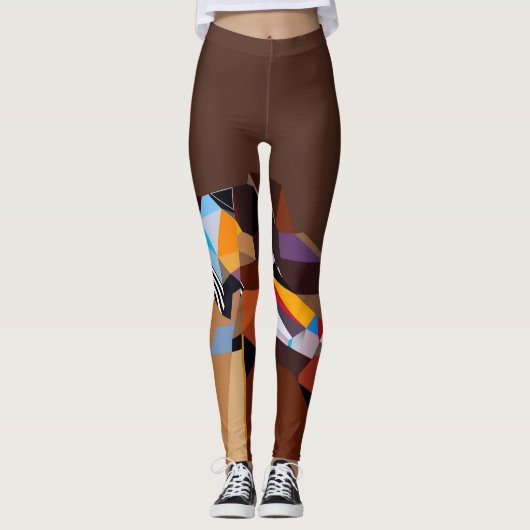 Vrouwen leggings Funky leggings Art to draag (Voorkant)