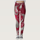 VROUWEN LEGGINGS GEDRUKT ONTWERP (Voorkant)