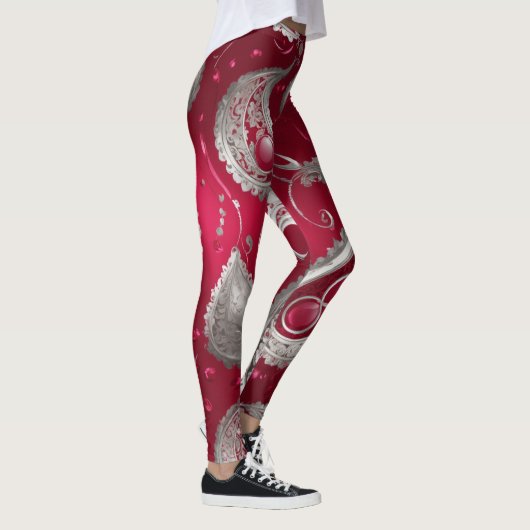 VROUWEN LEGGINGS GEDRUKT ONTWERP (Rechts)