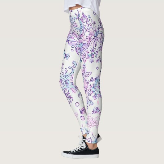 VROUWEN LEGGINGS GEDRUKT ONTWERP (Links)