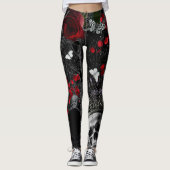 Vrouwen Leggings Haunting Adeline Zade Meadows Zad (Voorkant)