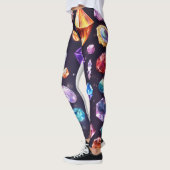Vrouwen leggings met diamanten design (Links)