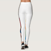 Vrouwen leggings met geometrisch ontwerp (Achterkant)