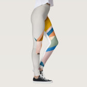 Vrouwen leggings met geometrisch ontwerp (Rechts)