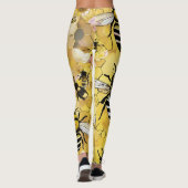 Vrouwen leggings met honingbijen (Achterkant)