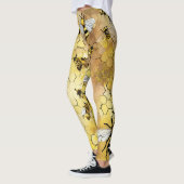 Vrouwen leggings met honingbijen (Links)
