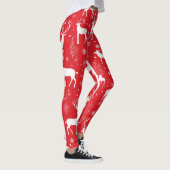 Vrouwen leggings met Red Deer Design (Rechts)
