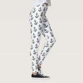 Vrouwen Leggings-Nautisch Anker Leggings (Rechts)