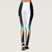 vrouwen leggings ruimtevaartmodel (Achterkant)