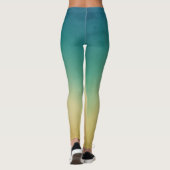 Vrouwen Leggings Strand Sunset Palm Tree String Li (Achterkant)