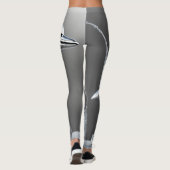 Vrouwen leggings zwaaien en dolfijn (Achterkant)