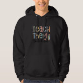 Vrouwen leren hen een soort leraar te zijn, Lopard Hoodie (Voorkant)