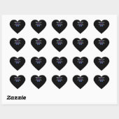 Vrouwen Leuk leren op afstand Virtual School lerar Hart Sticker (Vel)