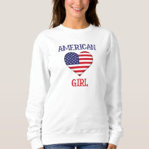 Vrouwen Leuke 4th van juli Gifts American Girl Whi