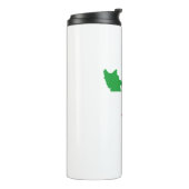 Vrouwen leven vrijheid steun Vrouwen in Iran Thermosbeker (Gedraaid links)