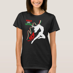 Vrouwen leven vrijheid Zan Zendegi Azadi Farsi cal T-shirt