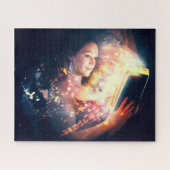 Vrouwen lezen een boek legpuzzel (Horizontaal)