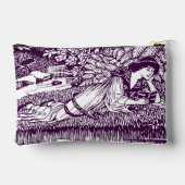 Vrouwen Lezen in een vijver Etui (Achterkant)