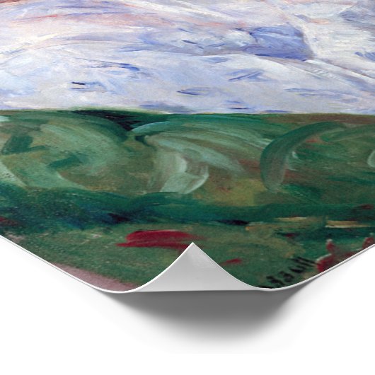 Vrouwen lezen, Mary Cassatt Poster (Hoek)