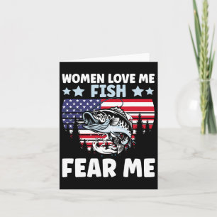 Vrouwen Liefhebben Mij Vissen Vreezen Mij Mannen V Kaart
