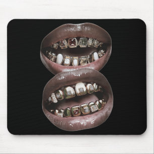 Vrouwen Lippen Print Graphic Y2k 2000s Summe Muismat