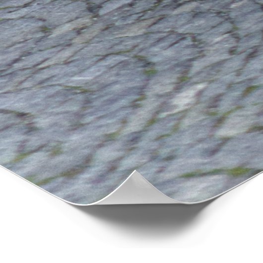 Vrouwen lopen langs het oude restaurant poster (Hoek)