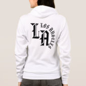 Vrouwen Los Angeles Print Hoodie (Achterkant)