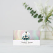 Vrouwen Lotus Kleurrijk Visitekaartje (Staand voorkant)