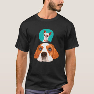 Vrouwen Lovely Dog Holder Hondenliefhebber Funny D T-shirt