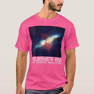Vrouwen M82 Sigaar Galaxy Messier Object 82 Ruimte T-shirt