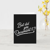 Vrouwen Maar Heb Je Het Gedocumenteerd Kaart (Gele Bloem)