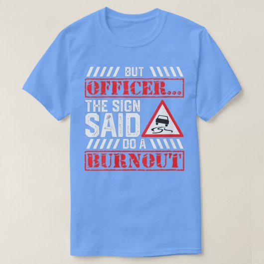 Vrouwen, maar officier, gebarentaal dat zegt: maak t-shirt (Design voorkant)