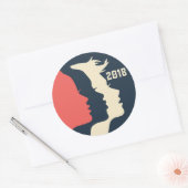 Vrouwen maart 2018 Sticker (Envelop)