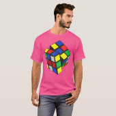 Vrouwen Magische Kubus. T-shirt (Voorkant volledig)